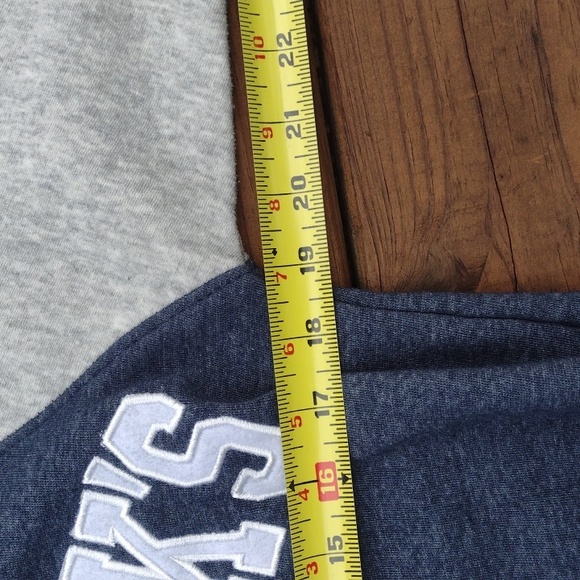 Crazy Apparel Navy & Gray Crabby Dick's Delaware Hoodie Size Small - Picture 8 of 9